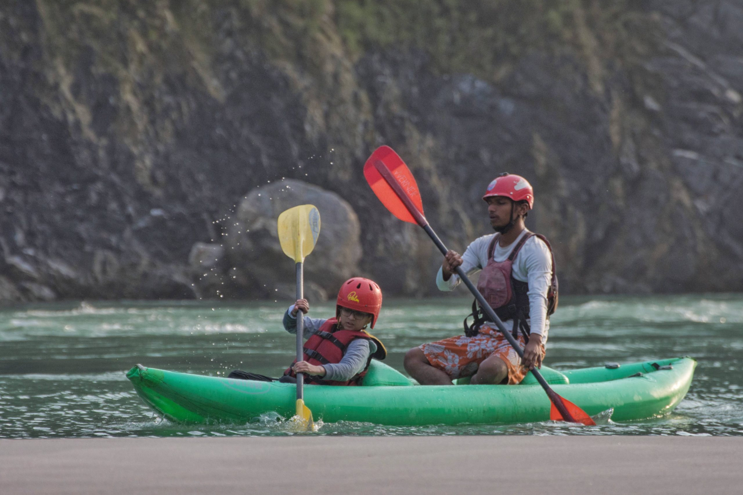 Kayaking in Rishikesh