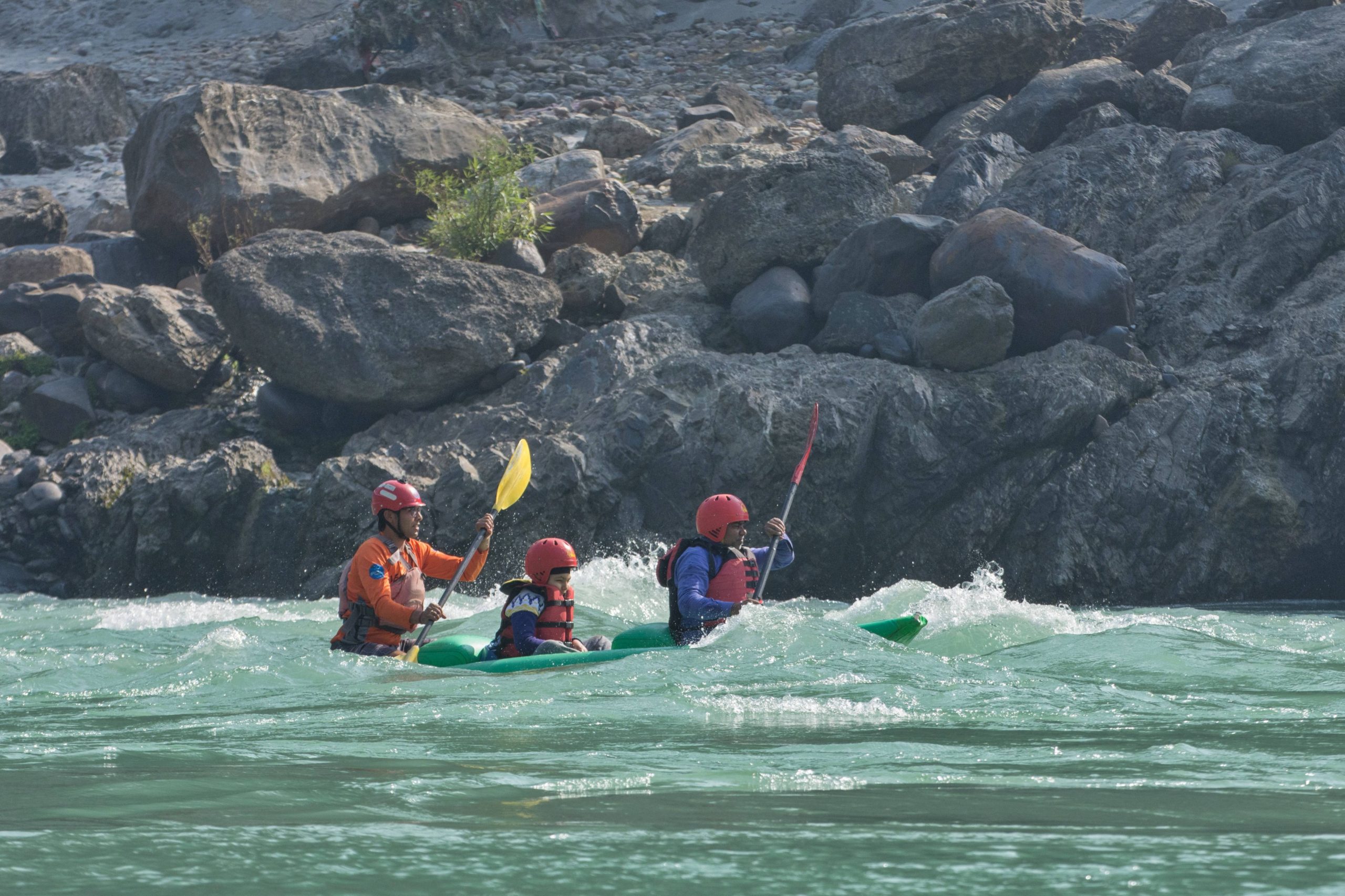 Kayaking in Rishikesh